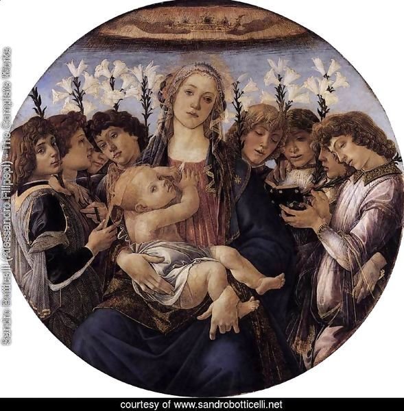 Madonna and Child with Eight Angels c. 1478