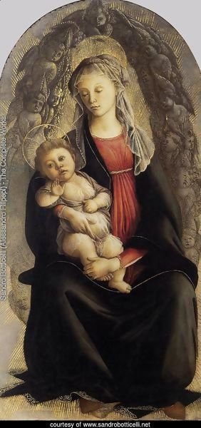 Madonna in Glory with Seraphim 1469-70