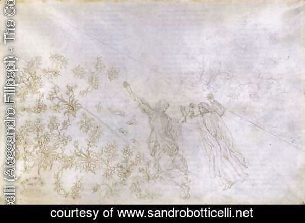 Sandro Botticelli (Alessandro Filipepi) - Paradise, Canto XXX 1490s