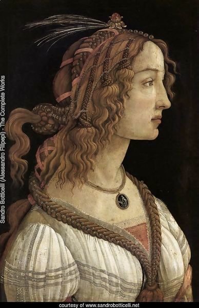 Portrait of a Young Woman 1480-85