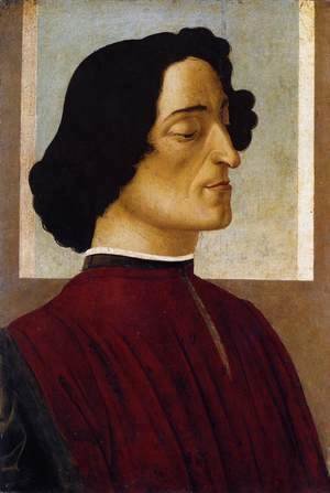 Sandro Botticelli (Alessandro Filipepi) - Portrait of Giuliano de' Medici c. 1475