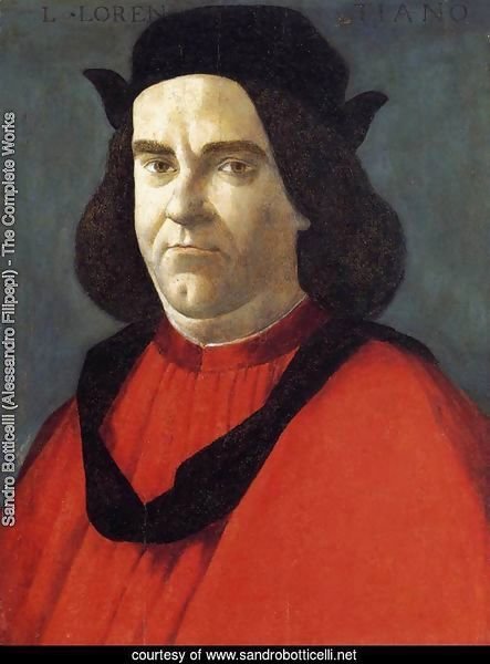 Portrait of Lorenzo di Ser Piero Lorenzi 1490-95