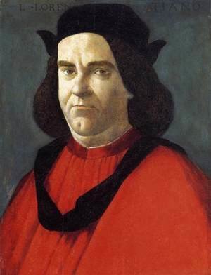 Portrait of Lorenzo di Ser Piero Lorenzi 1490-95
