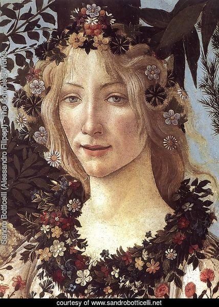 Primavera (detail 3) c. 1482
