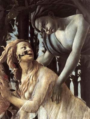 Sandro Botticelli (Alessandro Filipepi) - Primavera (detail 4) c. 1482