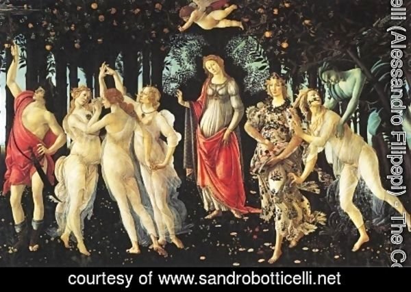 Sandro Botticelli (Alessandro Filipepi) - Primavera c. 1482