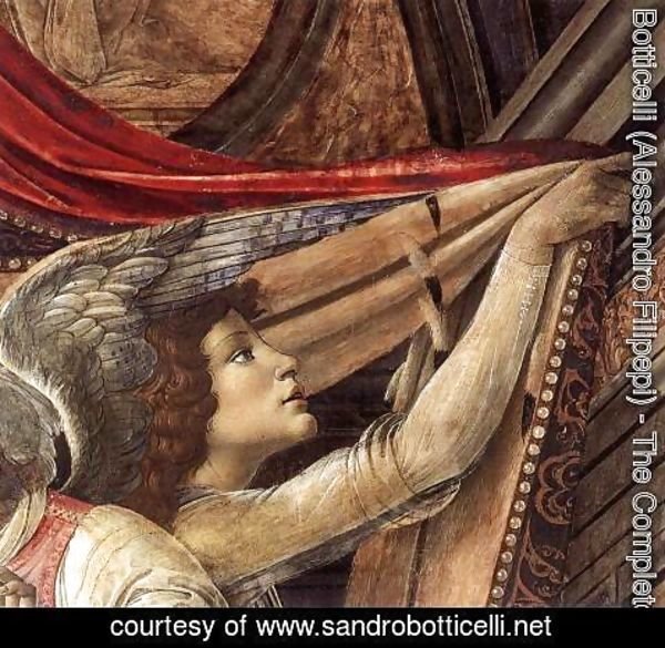 Sandro Botticelli (Alessandro Filipepi) - San Barnaba Altarpiece (detail 2) c. 1488