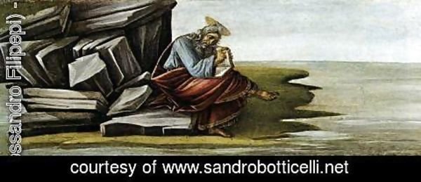 Sandro Botticelli (Alessandro Filipepi) - St John on Patmos 1490-92