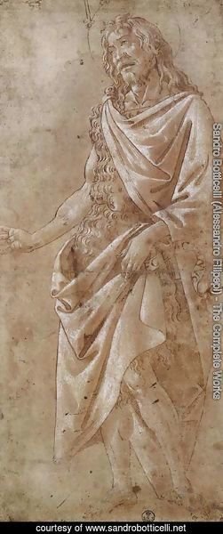 Sandro Botticelli (Alessandro Filipepi) - St John the Baptist 1480s