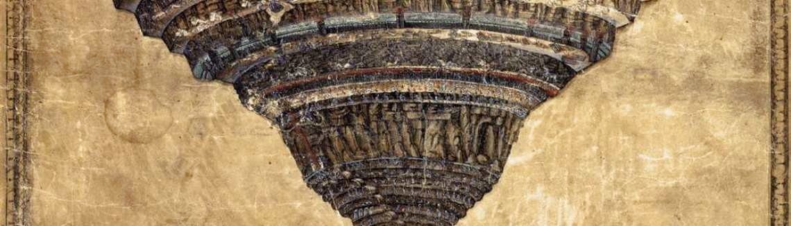 Sandro Botticelli (Alessandro Filipepi) - The Abyss of Hell 1480s