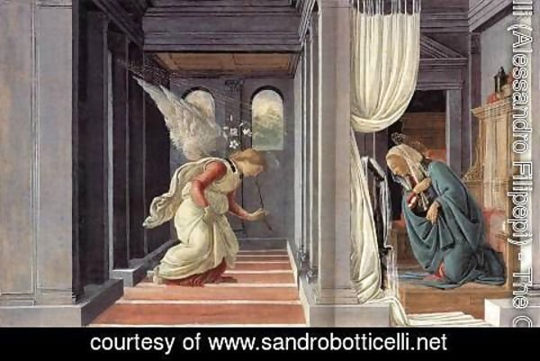 Sandro Botticelli (Alessandro Filipepi) - The Annunciation c. 1485