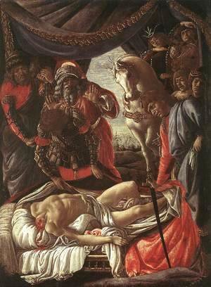 Sandro Botticelli (Alessandro Filipepi) - The Discovery of the Murder of Holofernes c. 1472