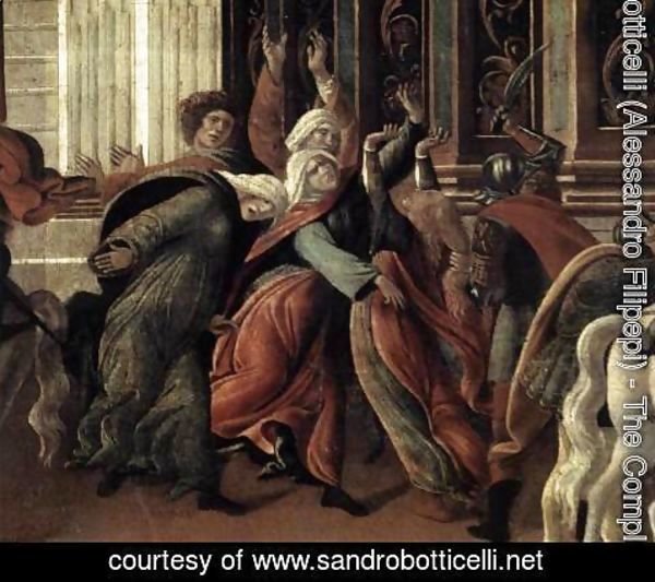 Sandro Botticelli (Alessandro Filipepi) - The Story of Virginia (detail) 1496-1504