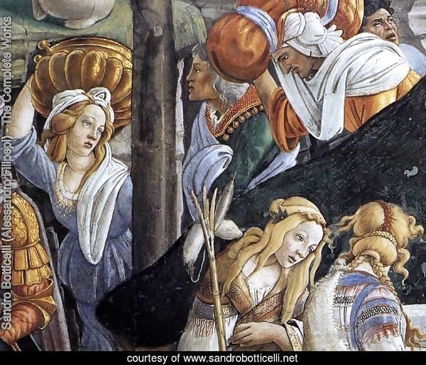 The Trials and Calling of Moses (detail 6) 1481-82