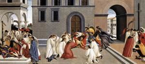 Sandro Botticelli (Alessandro Filipepi) - Three Miracles of St Zenobius 1500-05 2