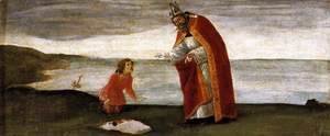 Sandro Botticelli (Alessandro Filipepi) - Vision of St Augustine